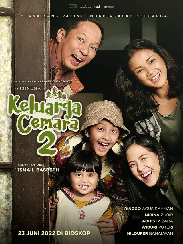 [Fimela] Official Poster Film Keluarga Cemara 2
