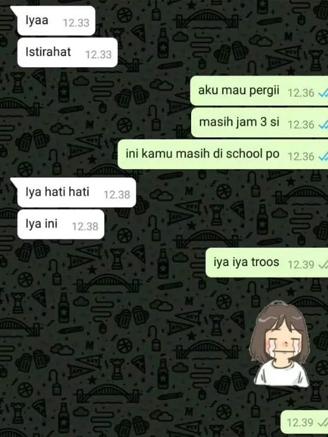 6 Chat Balasan Singkat dari Pacar Ini Bikin Nyesek Sekaligus Geregetan