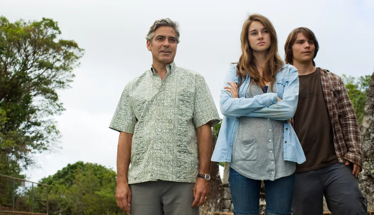 George Clooney dan Shailene Woodley dalam The Descendants. (Fox Searchlight Pictures via IMDb)