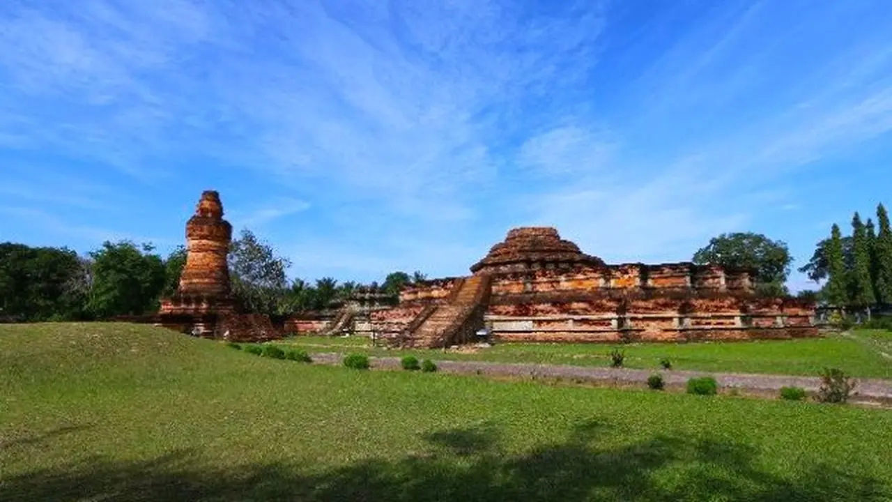 Komplek Sandi Muara Takus di Kabupaten Kampar yang akan dijadikan puncak perayaan Waisak.