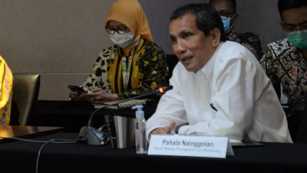 Deputi Bidang Pencegahan dan Monitoring KPK, Pahala Nainggolan