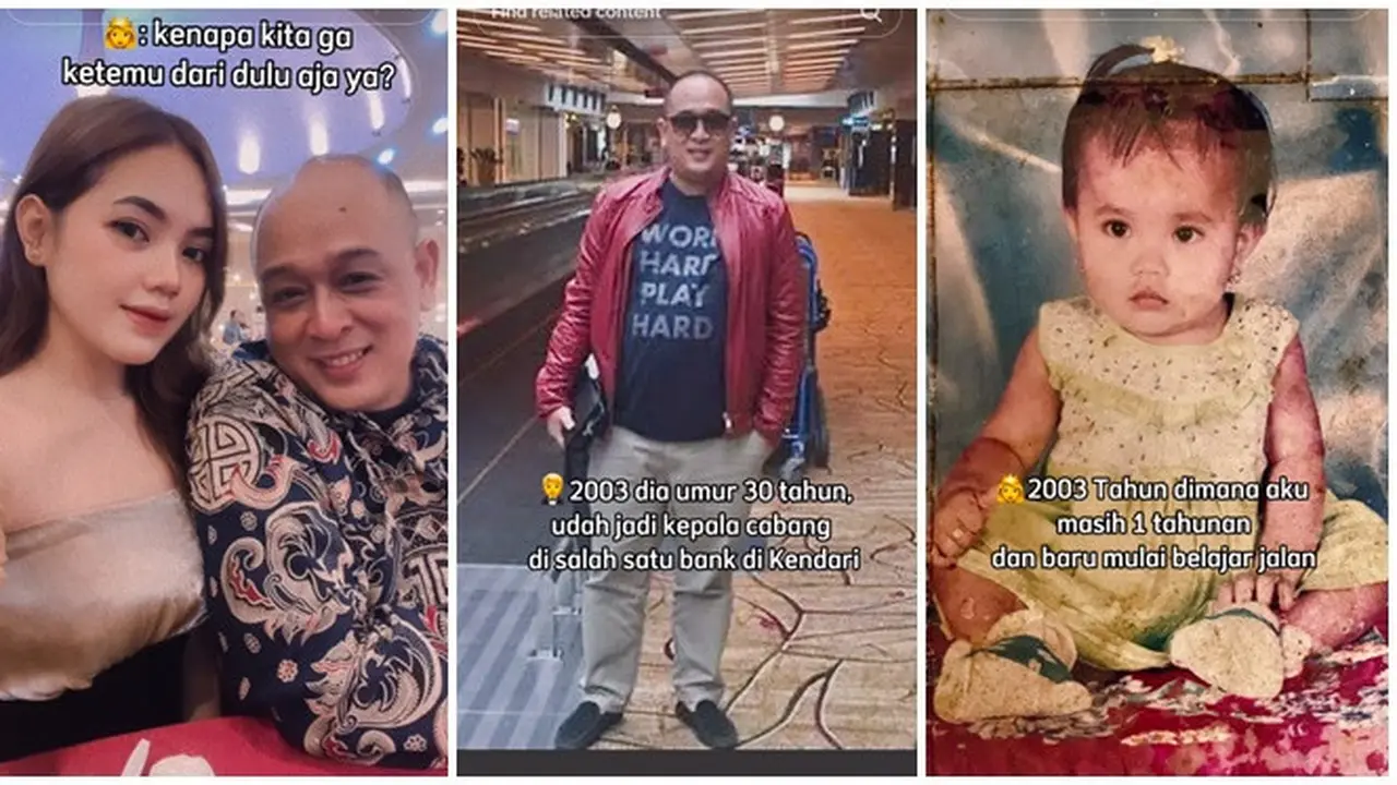 Viral Pasangan Terpaut 28 Tahun, Suami Berusia 30 Tahun saat Sang Istri Masih Bayi