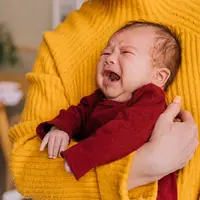 ilustrasi bayi menangis karena dehidrasi/copyright pexels.com/ANTONI SHKRABA