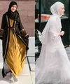 Lihat di sini beberapa potret adu gaya antara Fuji dan Aaliyah Massaid saat berhijab.