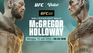Jadwal UFC 329: Conor McGregor Kembali Ke Octagon Live Streaming Hanya di Vidio