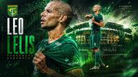 Bek Persebaya Surabaya, Leo Lelis. (Bola.com/Wahyu Pratama/Gemini)