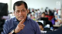 Calon Gubernur Sulawesi Selatan Nurdin Halid. (Liputan6.com/Johan Tallo)