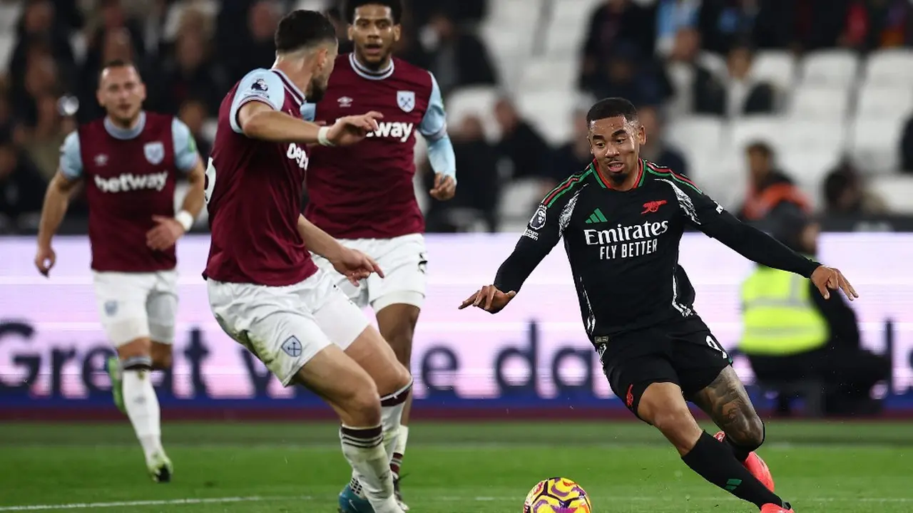West Ham vs Arsenal - Liga Inggris