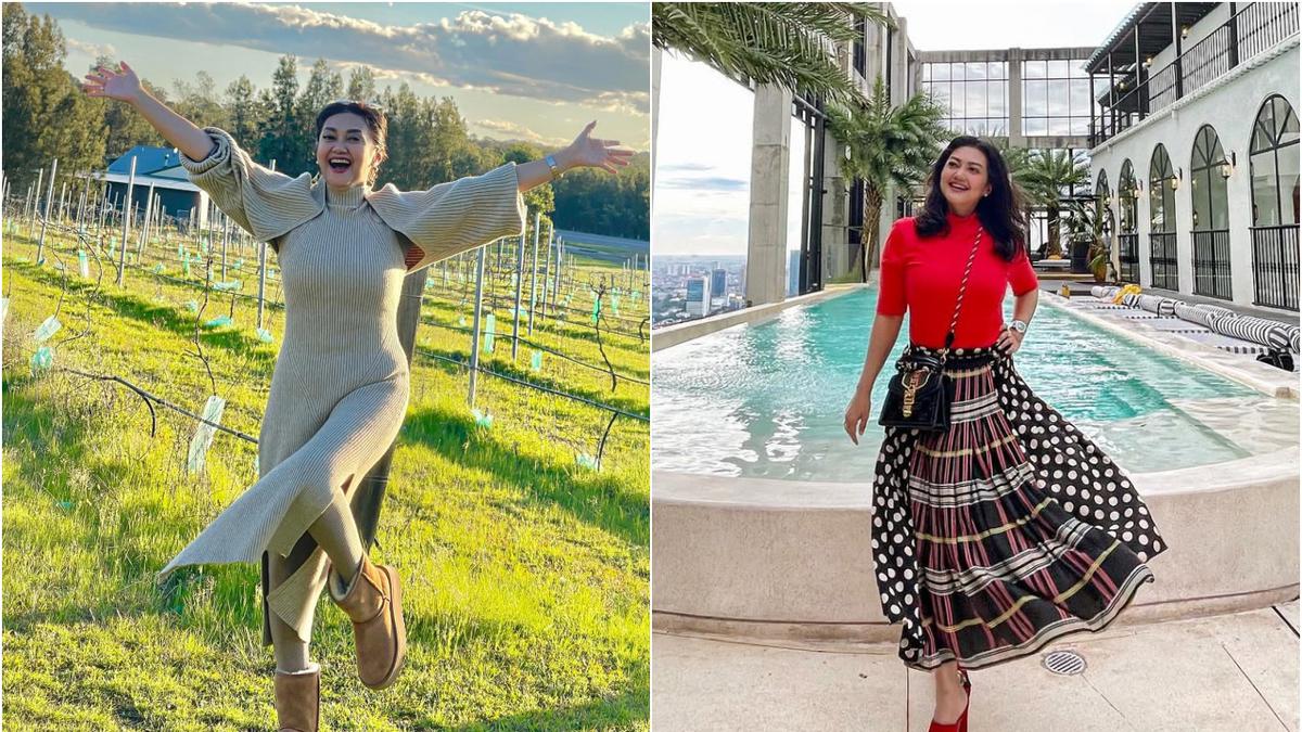 7 Outfit Bella Saphira Bikin Tampil Awet Muda, Menawan di Usia 51 Tahun