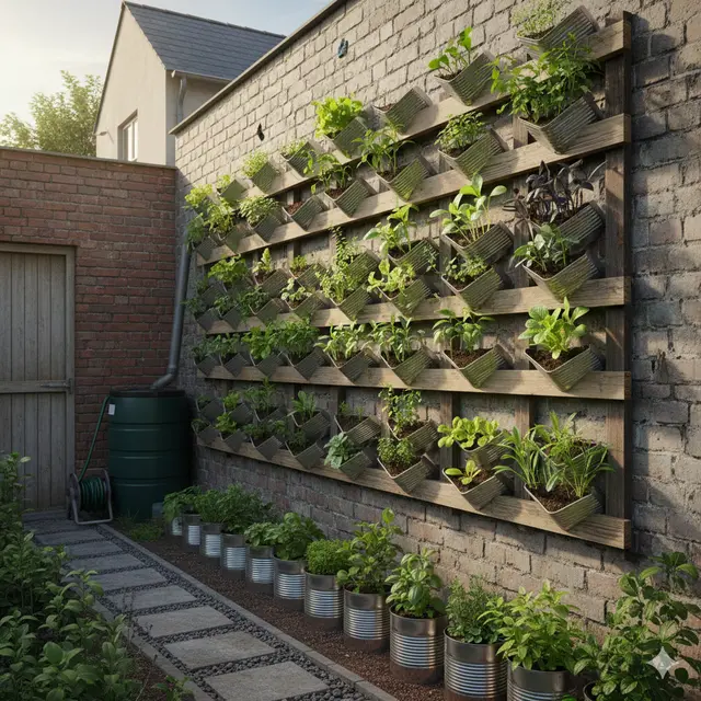 Ide Bertanam di Lahan Sempit dengan Kaleng Bekas