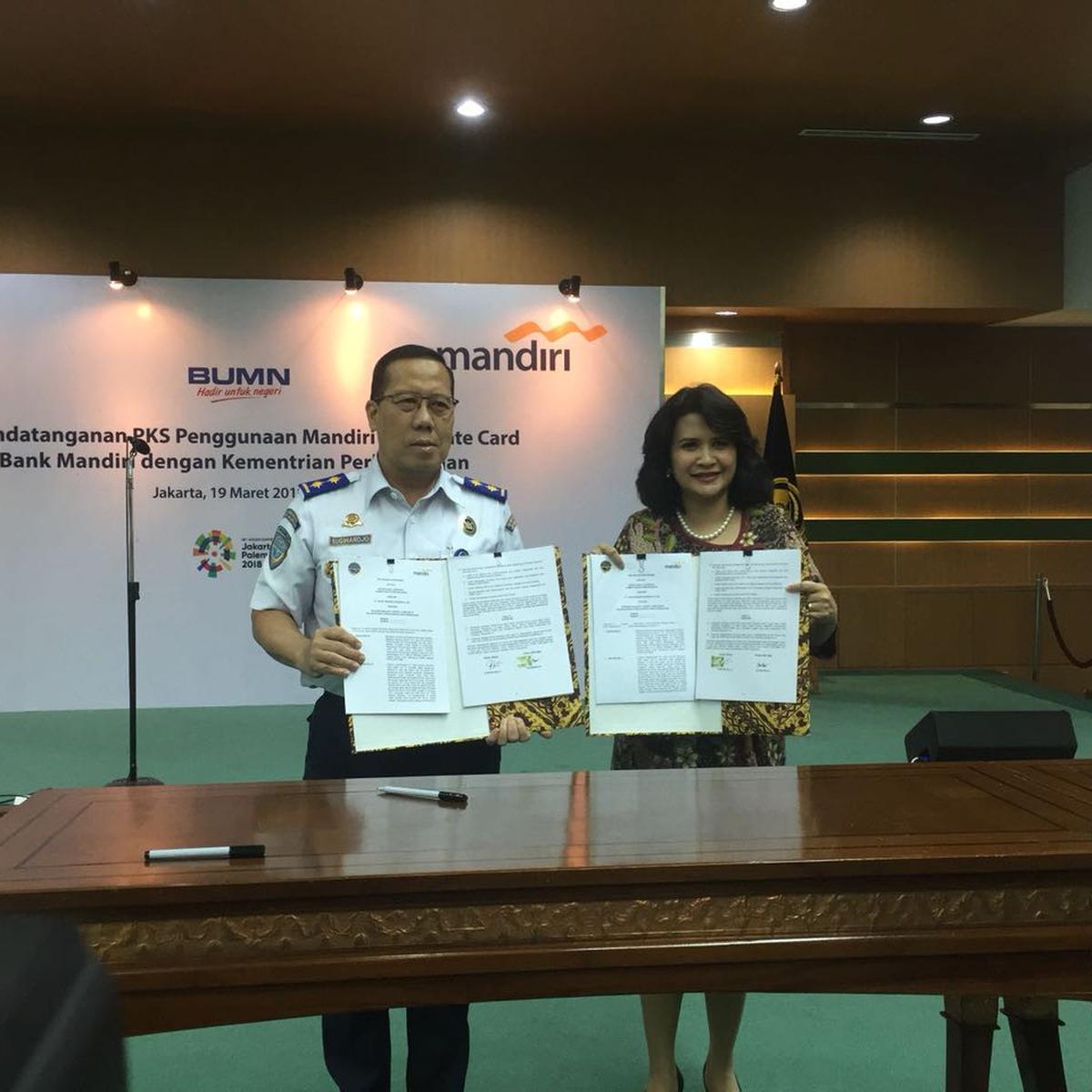 Permudah Kerja Satker, Bank Mandiri Terbitkan Corporate ...