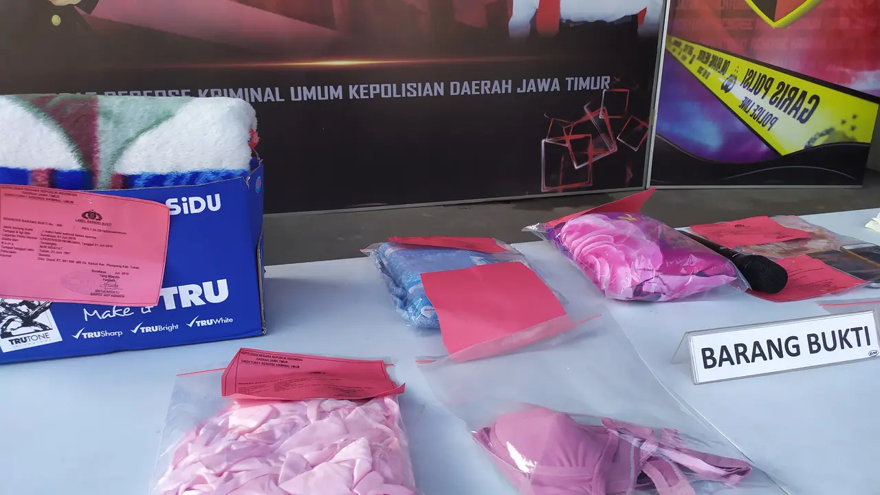 Barang Bukti Suami Jual Istri