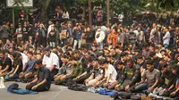 Akhir Demo Mahasiswa Bandung di Bandung