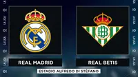 La Liga - Real Madrid Vs Real Betis (Bola.com/Adreanus Titus)