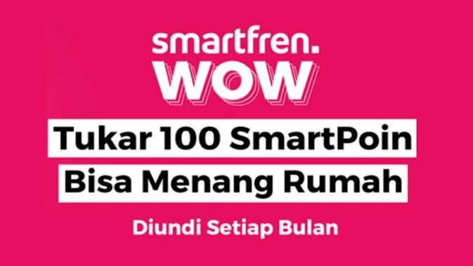 Tukar 100 SmartPoin Bisa Menang Rumah.
