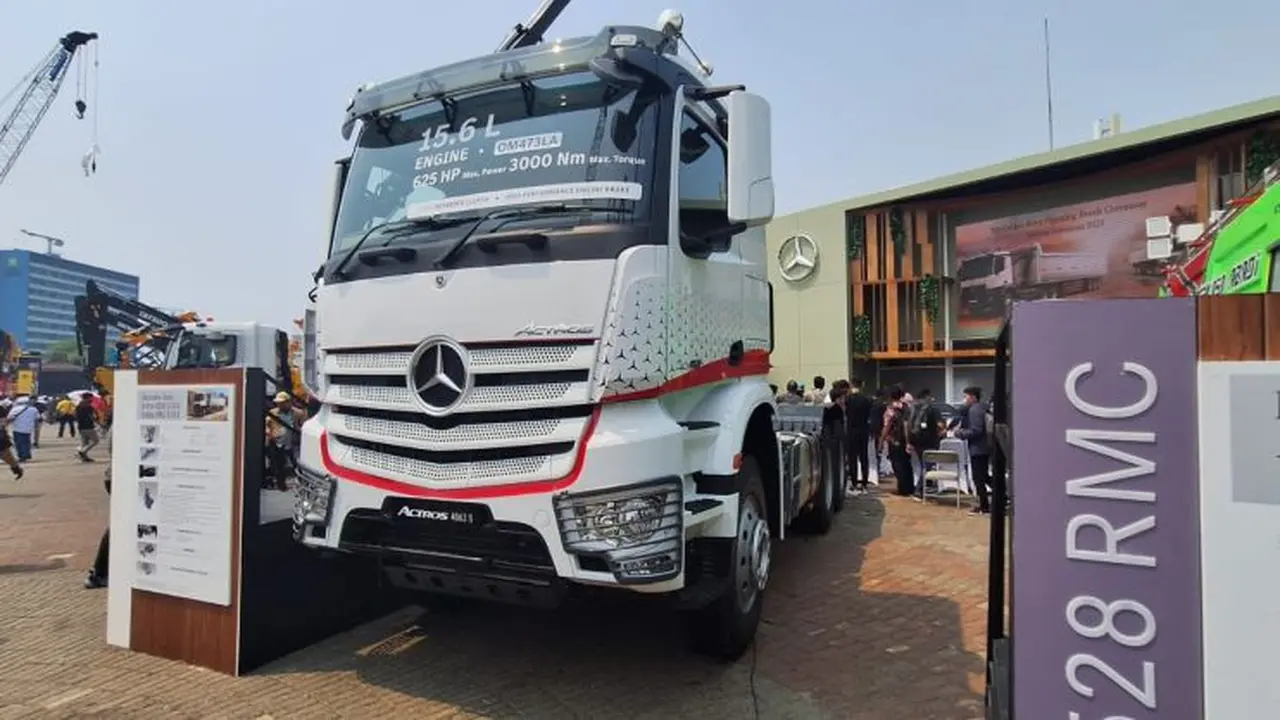 Daimler Luncurkan Actros dan Axor Baru (Arief A/Liputan6.com)