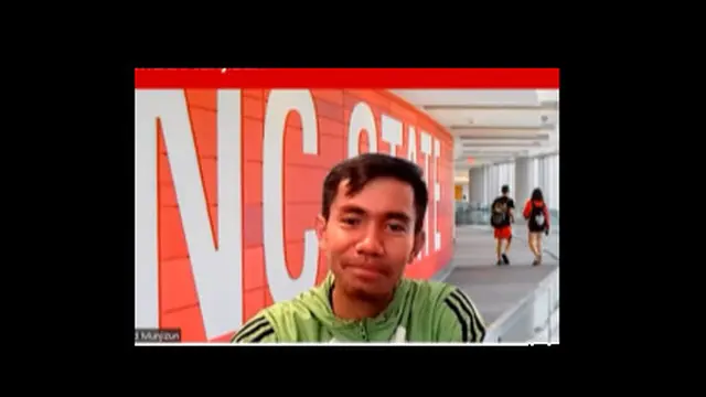 Ahmad Munjizun, pemuda NTB yang meraih gelar Doktor di North Carolina State University, Amerika Serikat (AS). (Screenshot Instagram @studentnesia)