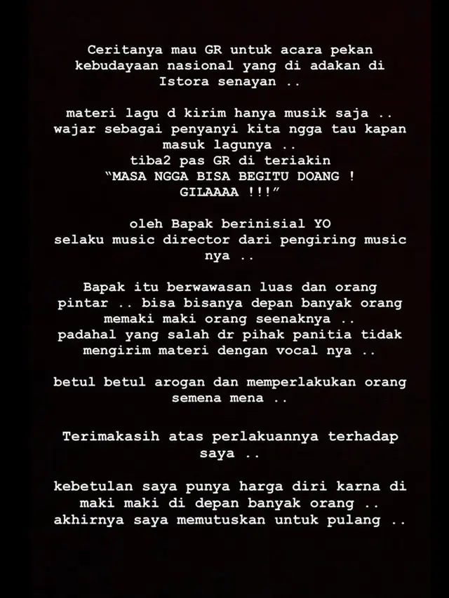 Berseteru dengan Music Director, Ini 4 Fakta Kasus Cita Citata Dimaki Yusuf Obet