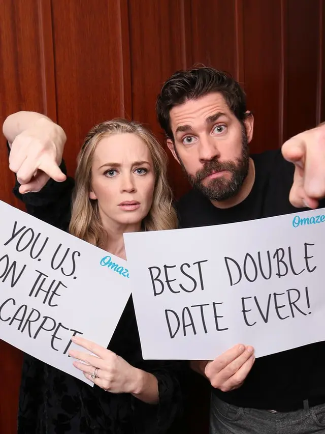 John Krasinski dan Emily Blunt (Instagram/ johnkrasinski)