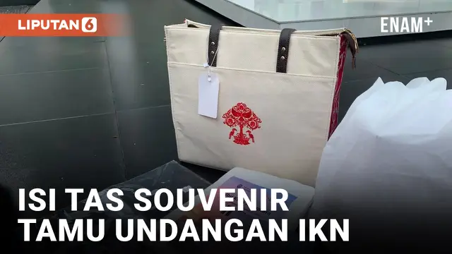 Intip Isi Souvenir Tamu Undangan Peringatan HUT RI Ke-79 di IKN