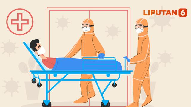 Ilustrasi penanganan rumah sakit terhadap pasien COVID-19