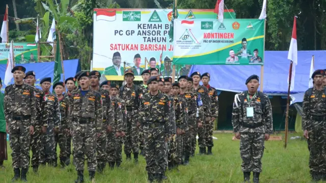 Apel Banser NU Purbalingga. (Foto: Liputan6.com/Pemkab Purbalingga)
