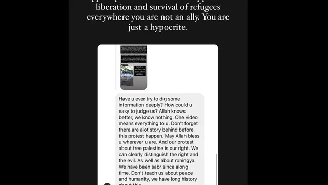 Jurnalis Palestina Soroti Aksi Mahasiswa Aceh Usir Pengungsi Rohingya: Jangan Seperti Israel!