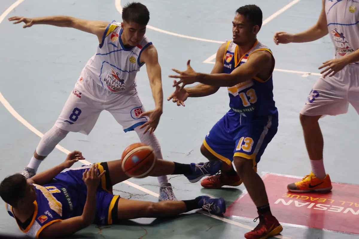 Satria Muda Pertamina Vs Bimasakti Nikko Steel