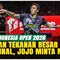 Jonatan Christie meminta maaf setelah kalah dari Victor Lai pada final Indonesia Open 2026 di Istora Senayan, Jakarta, Minggu (7/6/2026). Jojo mengaku merasakan tekanan besar sejak awal laga sehingga gagal mempersembahkan gelar juara untuk Indonesia.