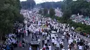 Umat muslim dari berbagai daerah menggelar demo 4 November besar-besaran. Ribuan orang yang didominasi baju putih terlihat diberbagai sudut yang dekat dengan Monas. (dok.Instagram)