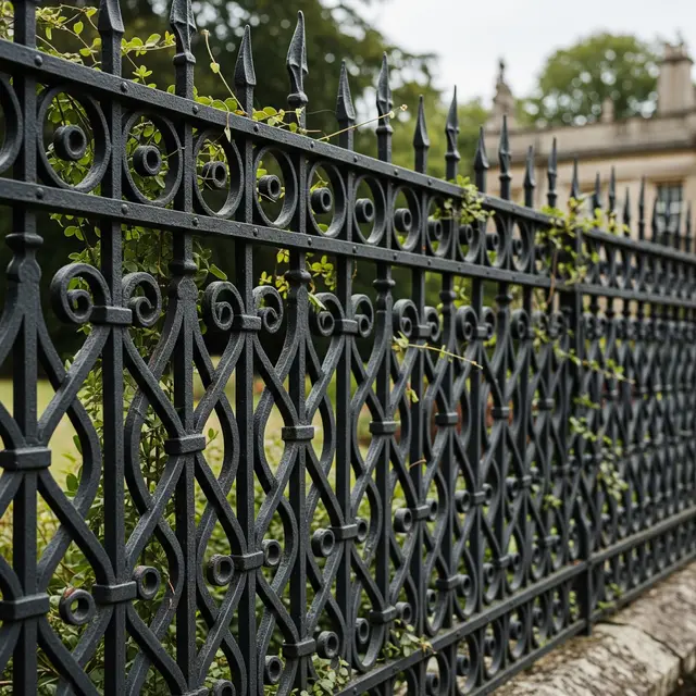 Desain Pagar Besi Rumah dengan Celah Rapat Anti Ular