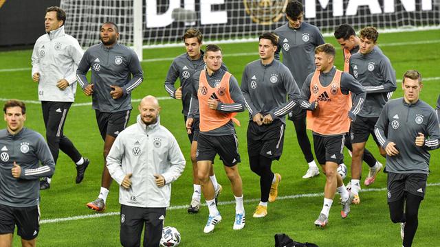 FOTO: Intip Persiapan Jerman Jelang Hadapi Swiss