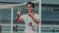 Gelandang timnas Indonesia Thom Haye rayakan gol ke gawang Timor Leste pada laga Grup A Piala AFF 2026 di Stadion Chonburi, Jumat (31/7/2026). (X Timnas Indonesia)