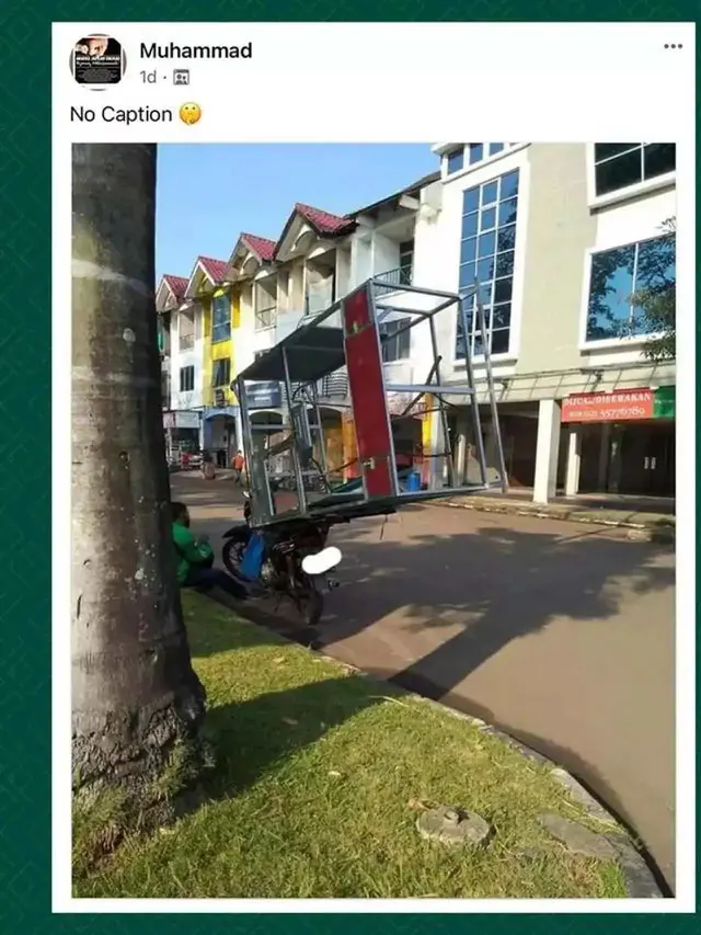 Kumpulan Potret Perjuangan Driver Ojol Melawan Hukum Gravitasi Newton
