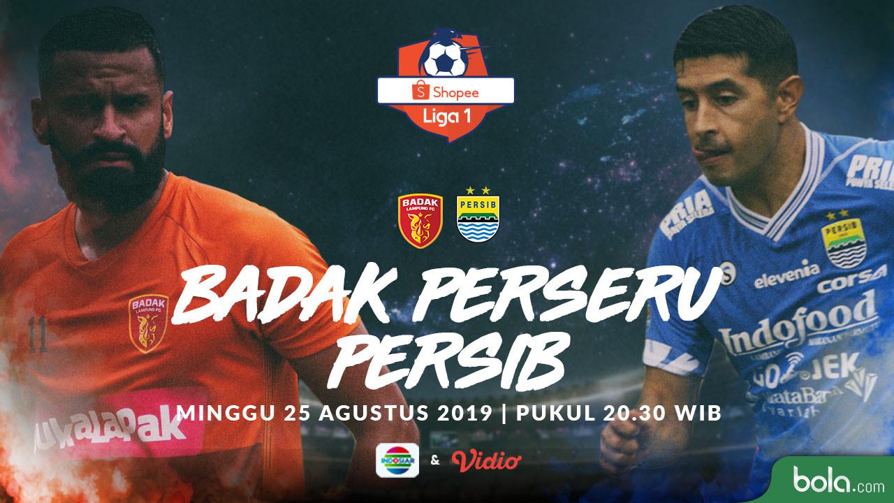 Badak Lampung FC Vs Persib Bandung