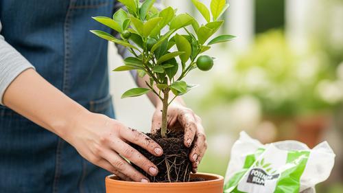 Menanam Jeruk Nipis di Pot