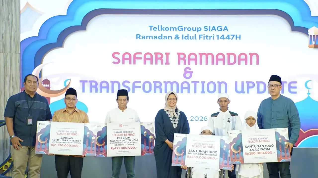 Safari Ramadan TelkomGroup: CEO Dian Siswarini Pastikan Layanan Telekomunikasi Siap Hadapi Lonjakan Trafik Lebaran