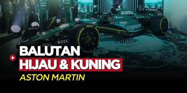 VIDEO: Lebih Elegan, Ini Dia Mobil Baru dari Aston Martin untuk Formula 1 Musim Depan