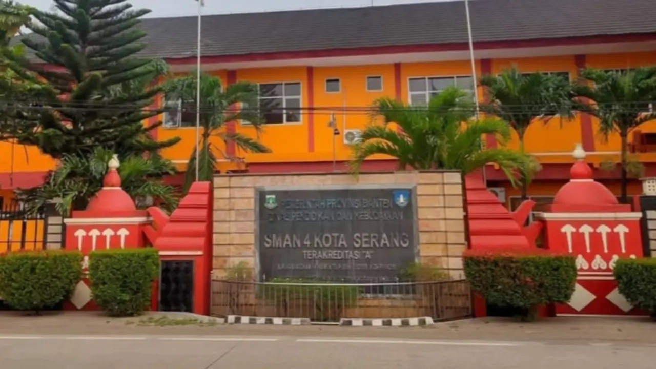 SMAN 4 Kota Serang. (Rabu, 09/07/2025). (Instagram).