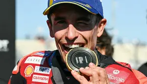 Marc Marquez Ungkap Perjudian Ban yang Jadi Kunci Kalahkan Marco Bezzecchi di Sprint Race MotoGP San Marino