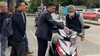 Kerjasama Strategis untuk Pengembangan Sepeda Motor Listrik dan Penukaran Baterai Ramah Lingkungan. foto: istimewa