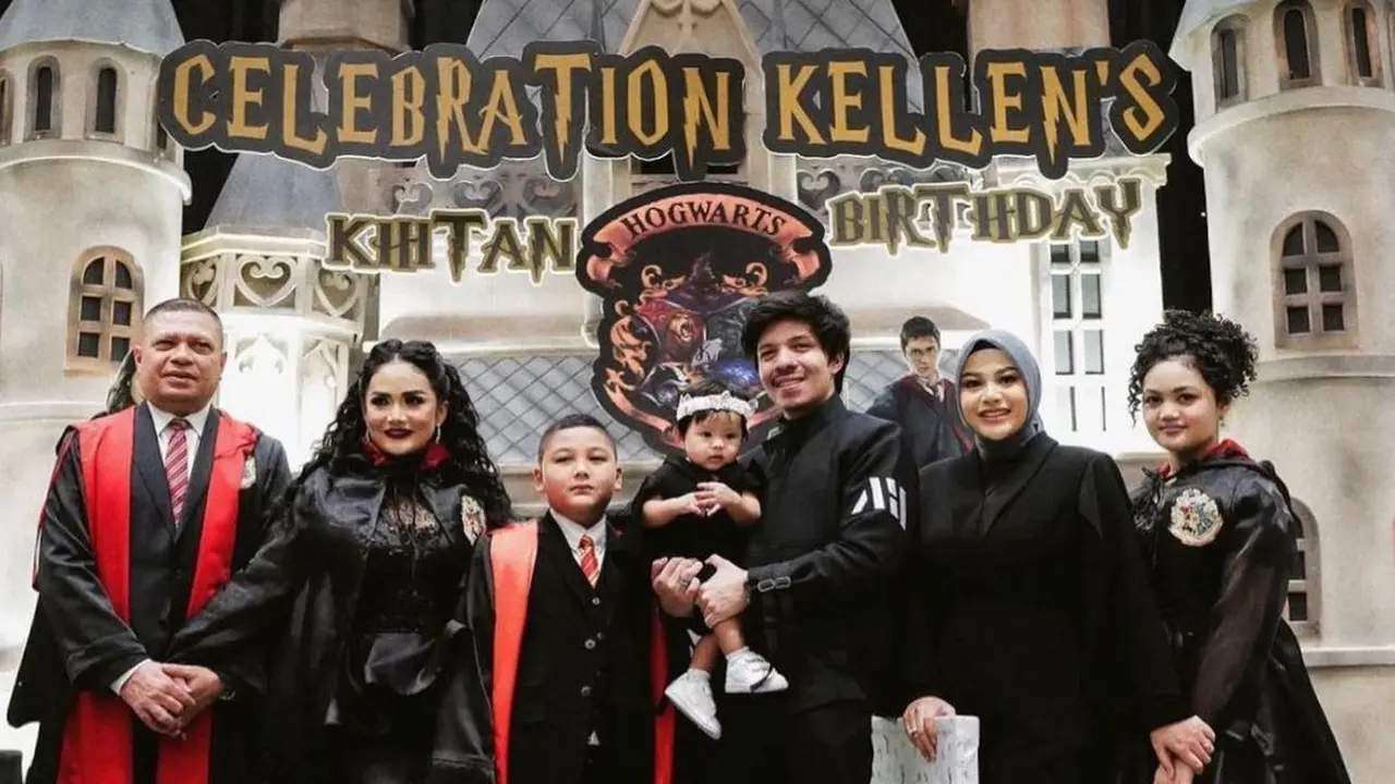 Bertema Harry Potter, ini 7 Potret Pesta Ulang Tahun Kellen Putra Krisdayanti