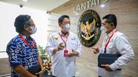 Satgas Penanganan Koperasi Bermasalah Kementerian Koperasi dan UKM beraudiensi dengan Wakil Ketua Jaksa Agung Sunarta.