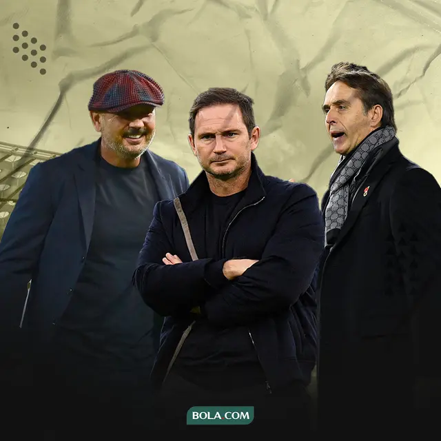 Ilustrasi - Sinisa Mihajlovic, Frank Lampard, Julen Lopetegui