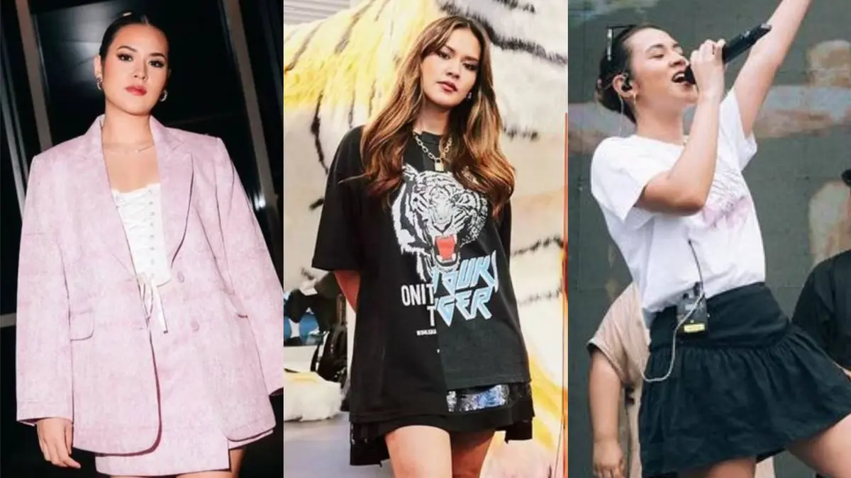 6 Gaya Khas ABG dari Raisa yang sekarang Suka Pakai Rok Pendek sebagai OOTD Sehari-hari hingga Manggung - Photo Fimela.com