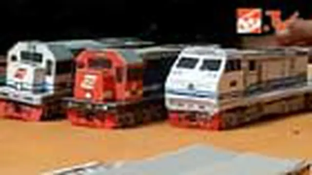 Kereta Api Kertas dari Bandung