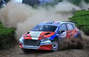 Mobil Terbalik dan Kaca Pecah, Pereli Ini Mampu Bangkit di APRC Sumut