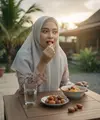 Manfaat makan buah kurma saat berbuka puasa./copyright generated by AI/Gemini