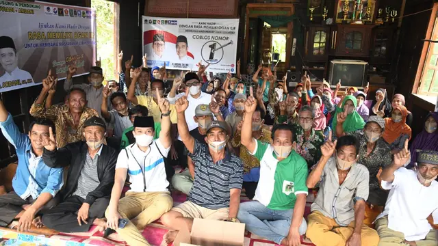 Elaktibilitas 2 Paslon Pilkada Ogan Ilir Bersaing Sengit Dalam Hasil Survei