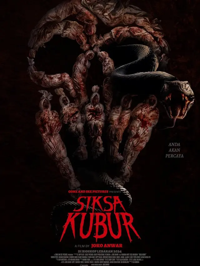 Poster film Siksa Kubur. (Foto: Dok. Twitter @bicaraboxoffice)